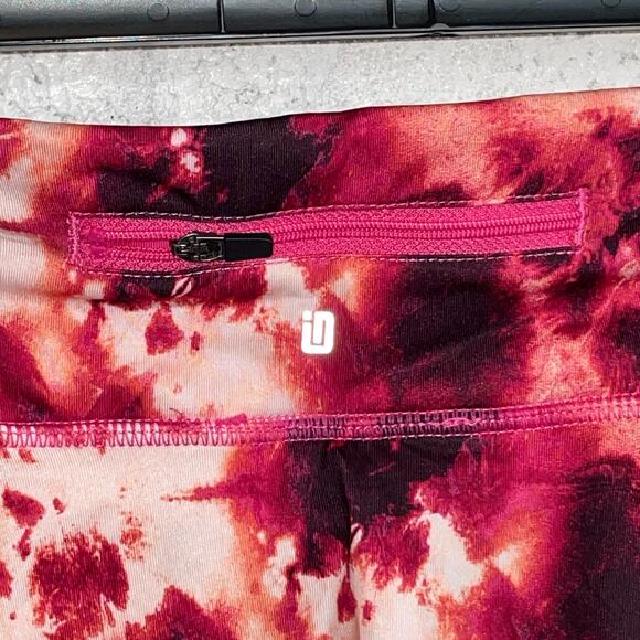 ID Ideology Plus Size Print Active Skort-pink shock  1X - Picture 4 of 7